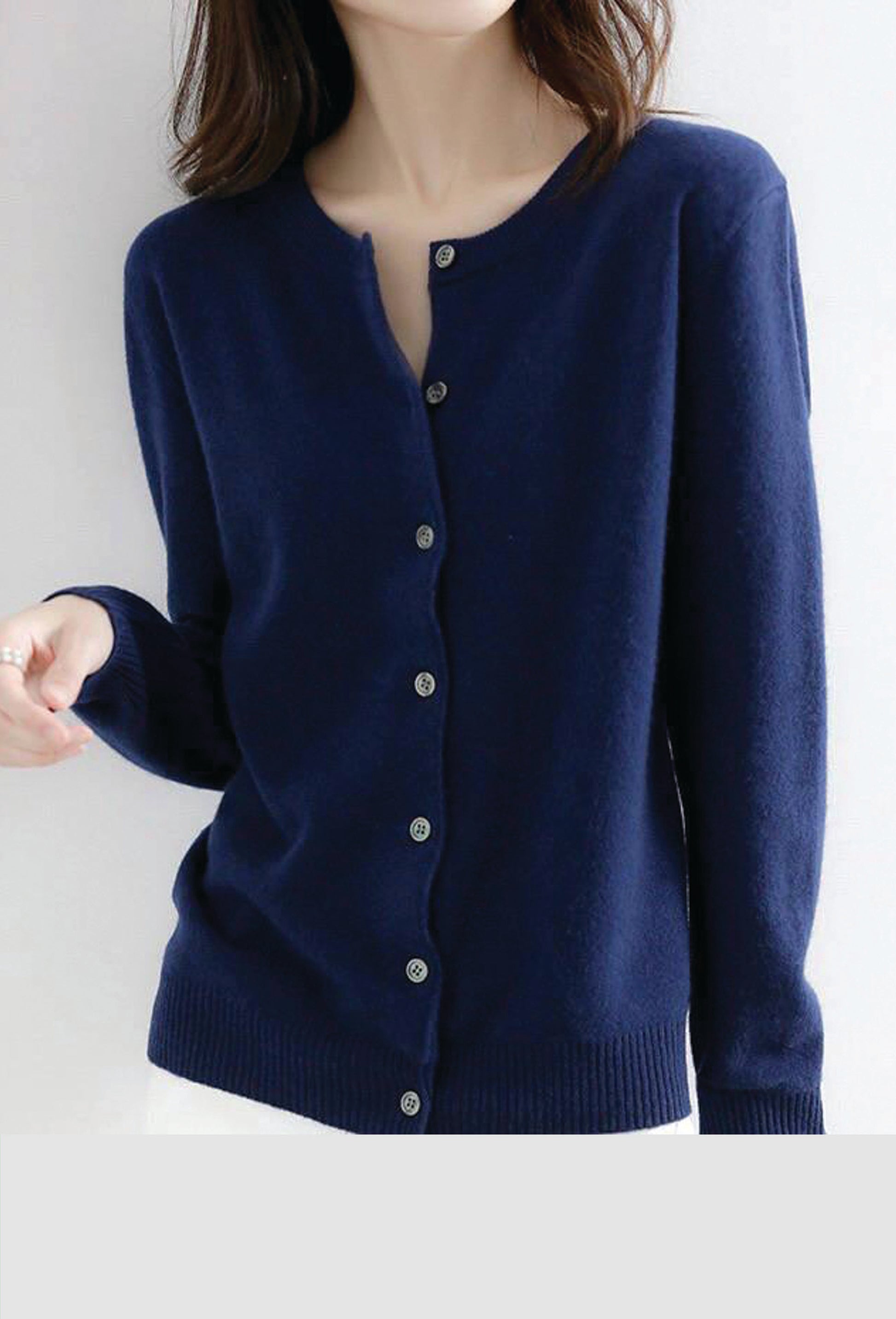 Dressworks Knitted cardigan Navy