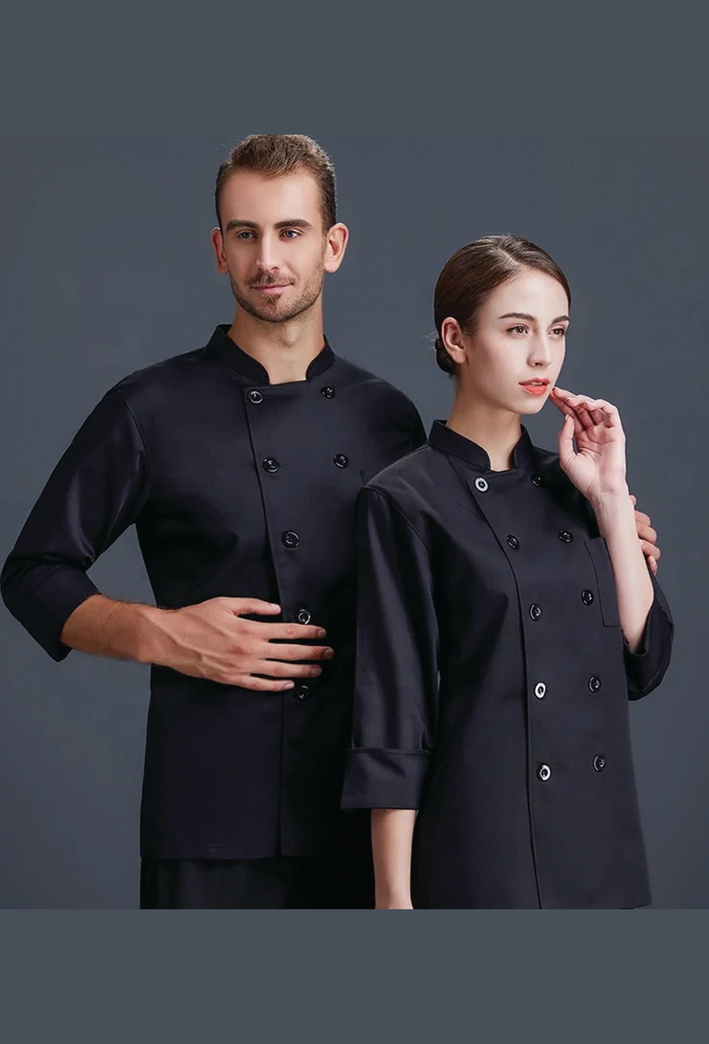 Dressworks hospitality Chefs jacket black